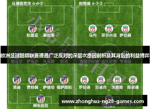 欧洲足球超级联赛遭遇广泛反对的深层次原因剖析及其背后的利益博弈