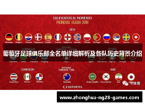 葡萄牙足球俱乐部全名单详细解析及各队历史背景介绍 葡萄牙足球俱乐部全名单详细解析及各队历史背景介绍
