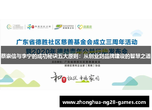 蔡崇信与李宁的成功秘诀五大原则：从创业到品牌建设的智慧之道